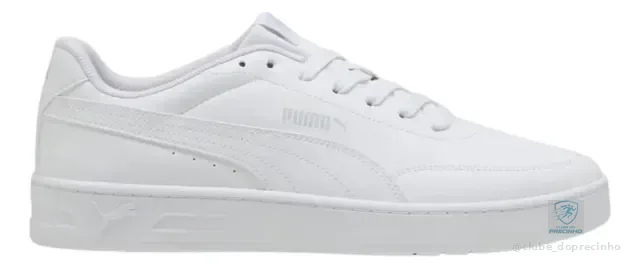 Tênis Puma Court Classic Clean Original Masculino Casual