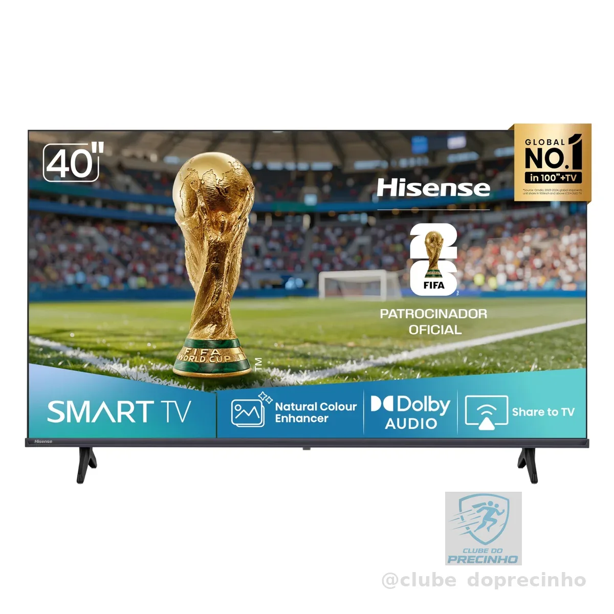 Hisense Smart TV FHD 40" Polegadas 40A4NV