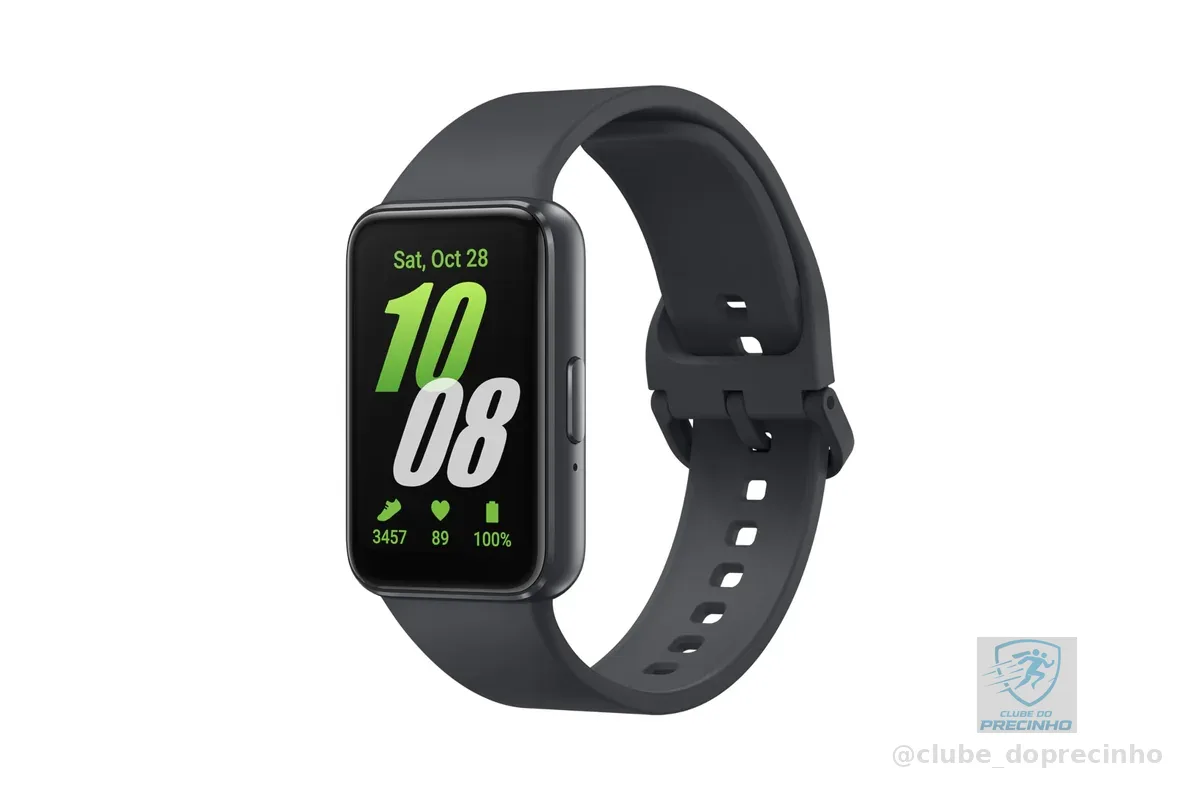Smartwatch Samsung Galaxy Fit3 Display 1.6" Grafite
