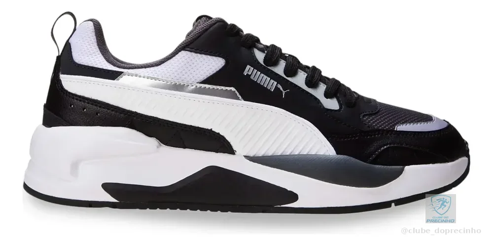Tênis Masculino X-ray 2 Square Puma Puma Black-dark Shadow-puma White Liso 40