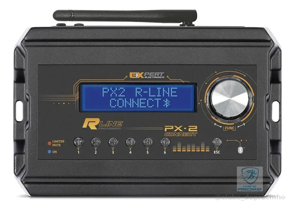 Crossover Processador Expert Px2 R-line Bluetooth 6 Canais