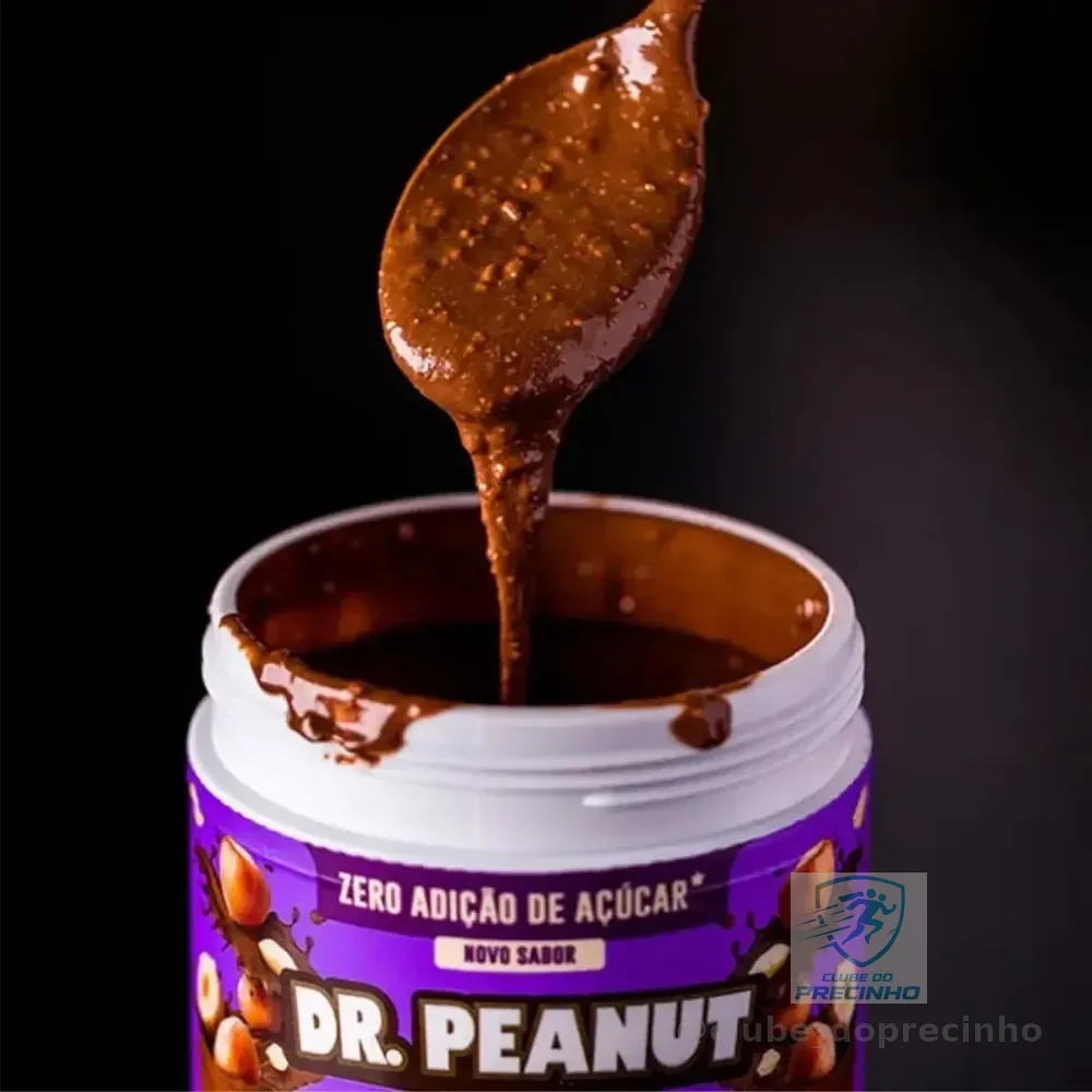 Pasta Integral Nutricional Dr. Peanut 600g Com Whey Sabor Avelã