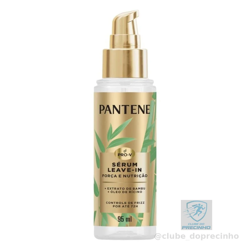 SÉRUM LEAVE-IN PANTENE FORÇA E NUTRIÇÃO BAMBU 95ML