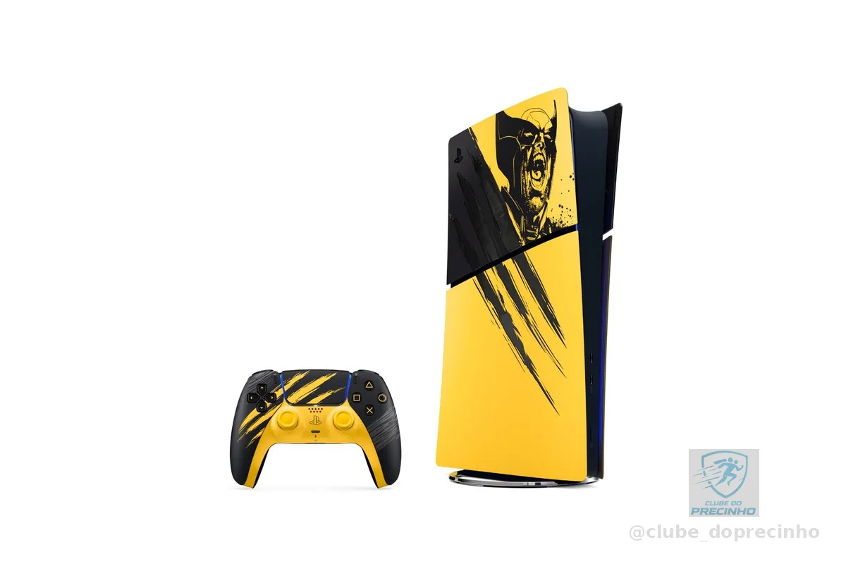 PlayStation®5 Edição Digital – Marvel's Wolverine Pacote de Edição Limitada Amarelo