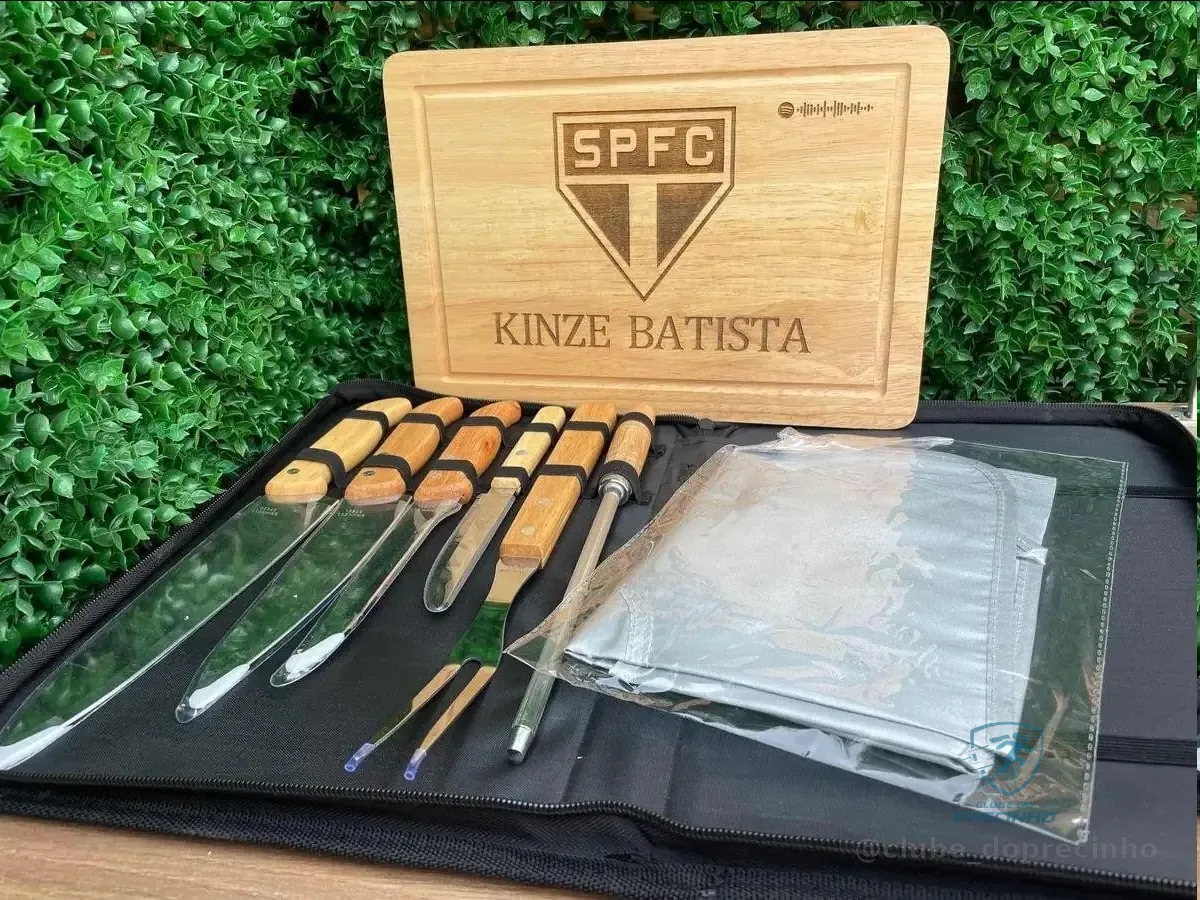 Kit Churrasco Personalizado - 8 Peças