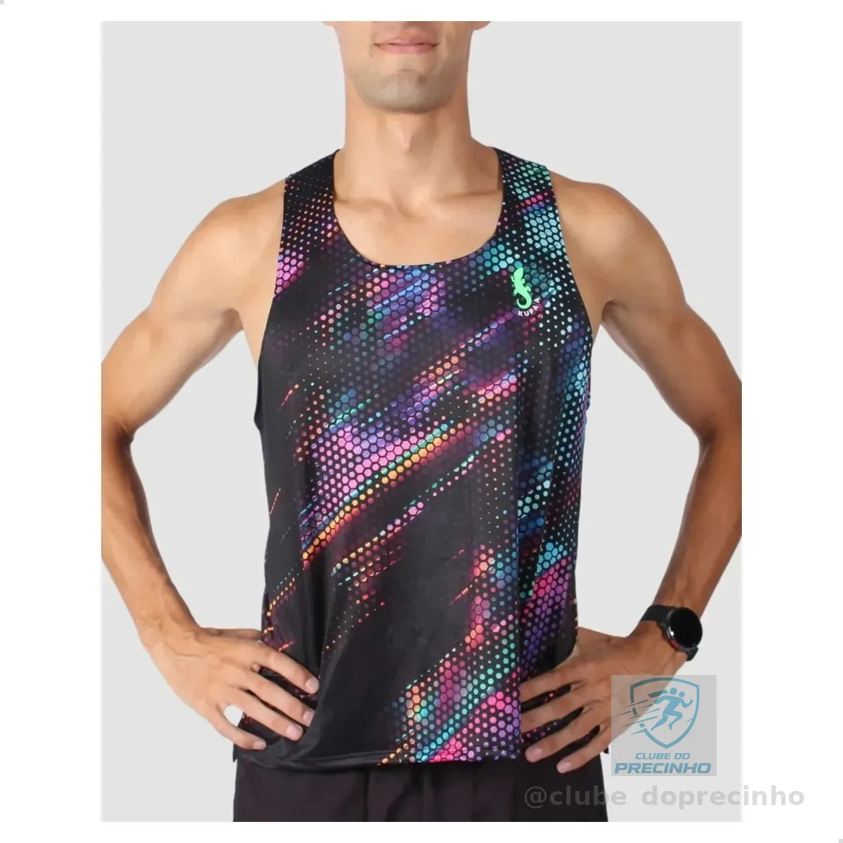 Regata Dry Fit Kupaa Masculina Holográfica