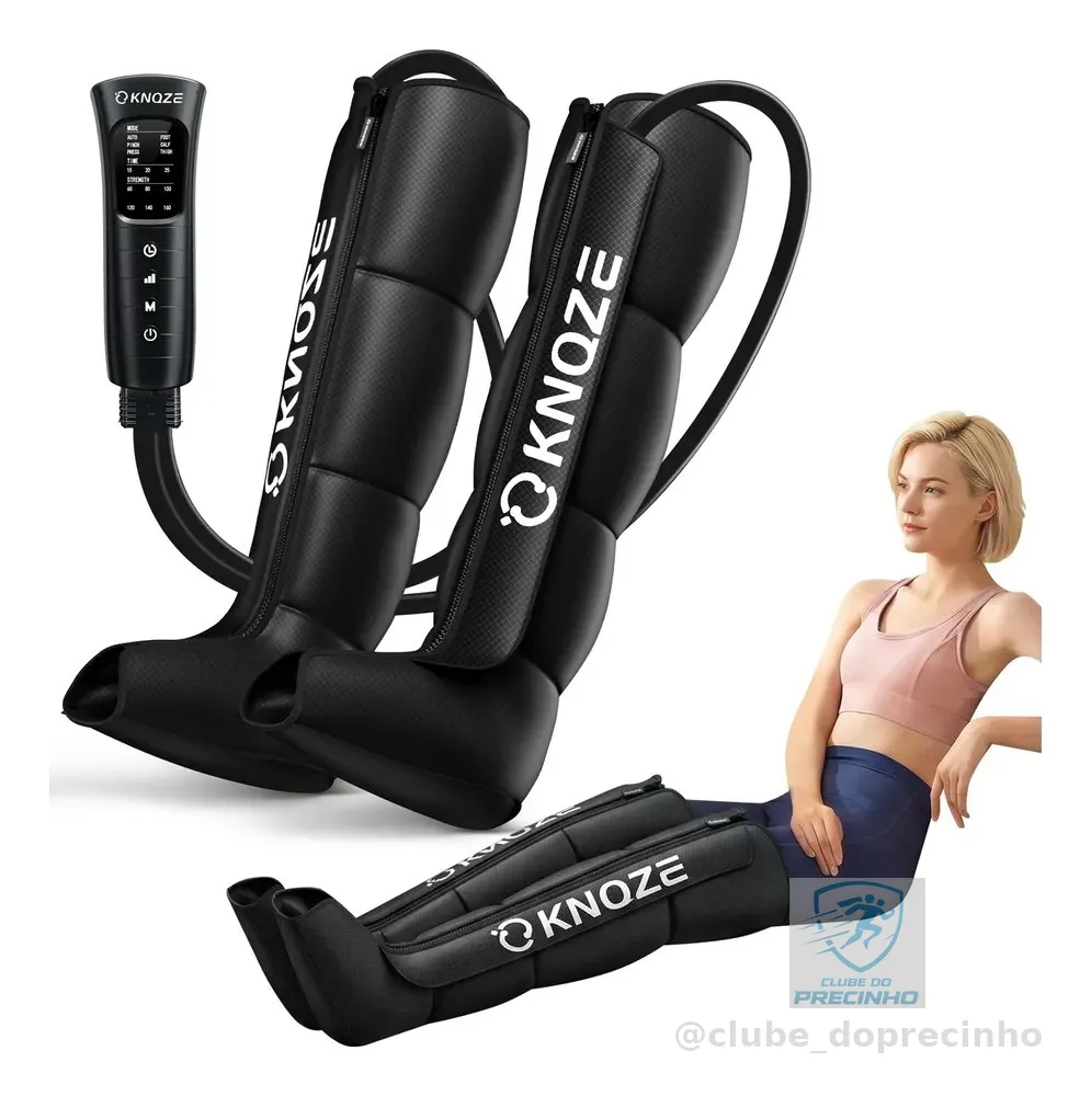 Bota Massageadora De Compressão Pneumática