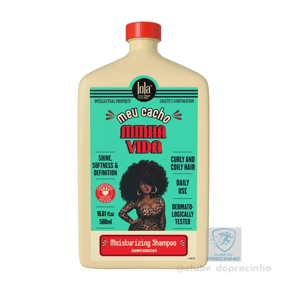 Meu Cacho Minha Vida Shampoo 500ml , Lola Cosmetics