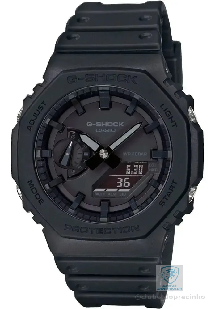 Relógio Casio G-Shock Masculino Carbon GA-2100-1A1DR Preto