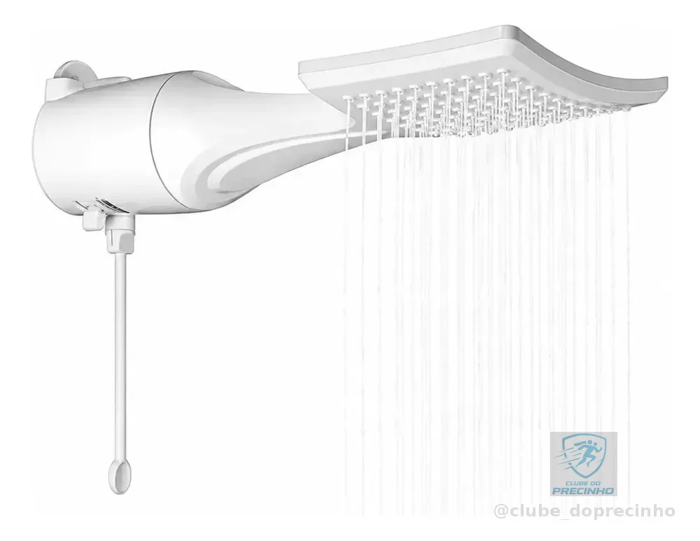 Chuveiro Loren Shower Ultra Eletrônica 7500w Lorenzetti Branco 7.5 Kw