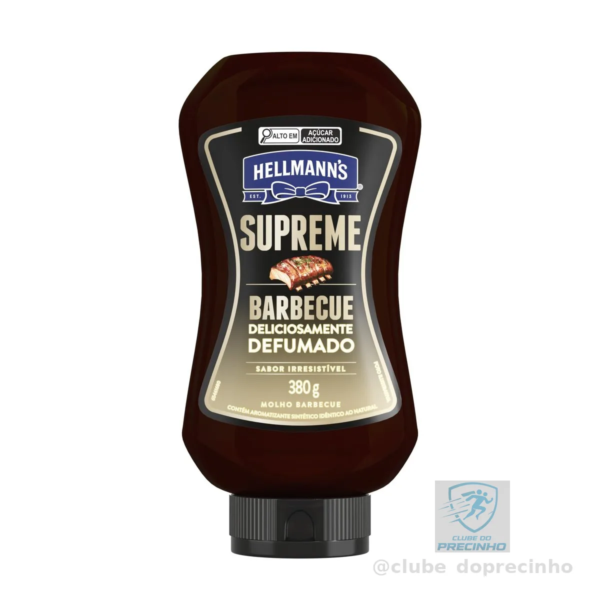 Molho Barbecue Defumado Hellmann's Supreme Squeeze 380g