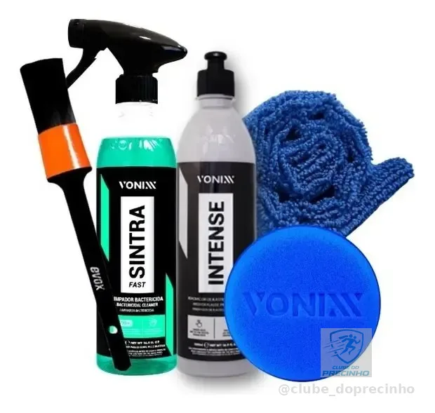 Kit Limpador Multiuso Apc Sintra Fast 500ml + Intense Vonix