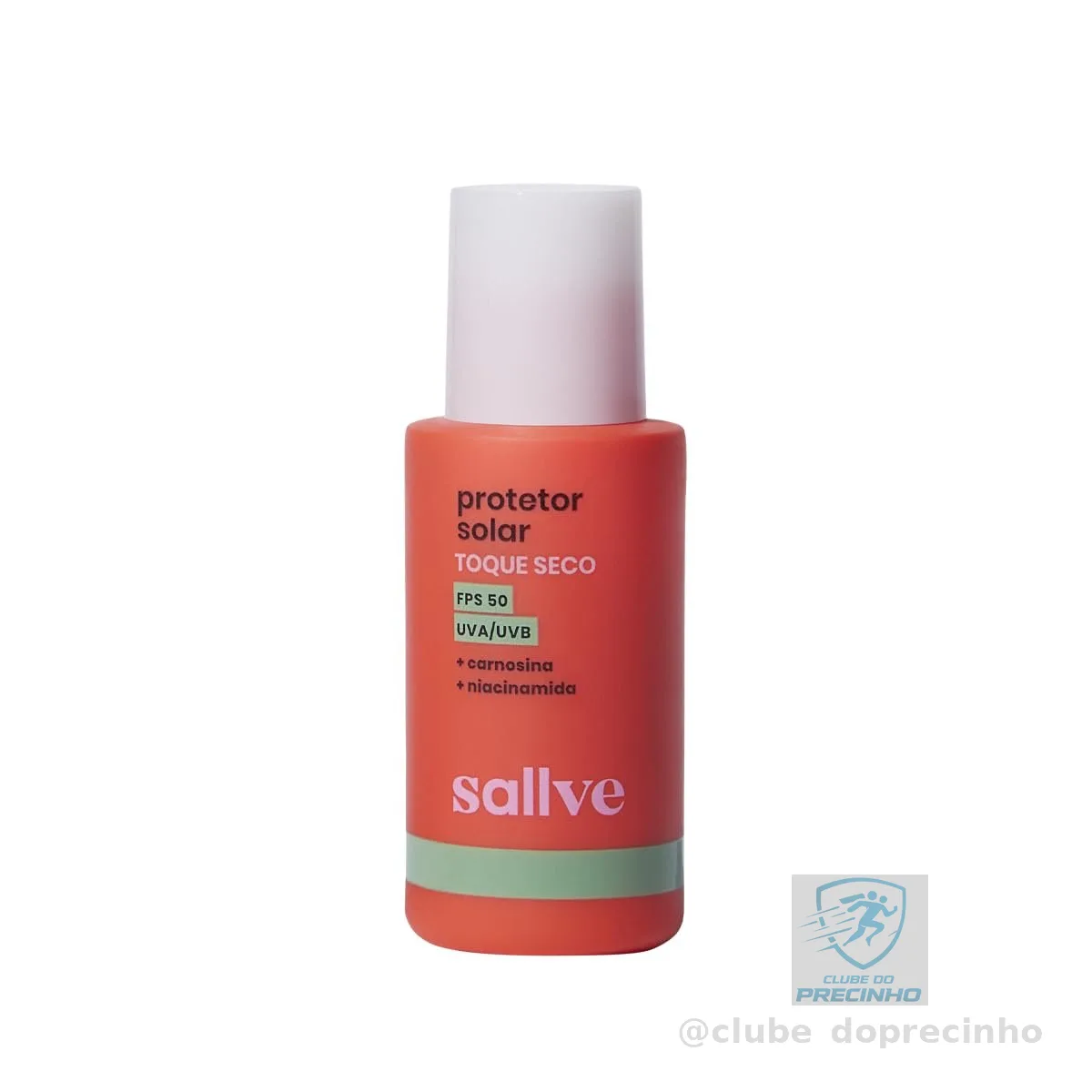Sallve Protetor Solar Toque Seco Fps50 40G