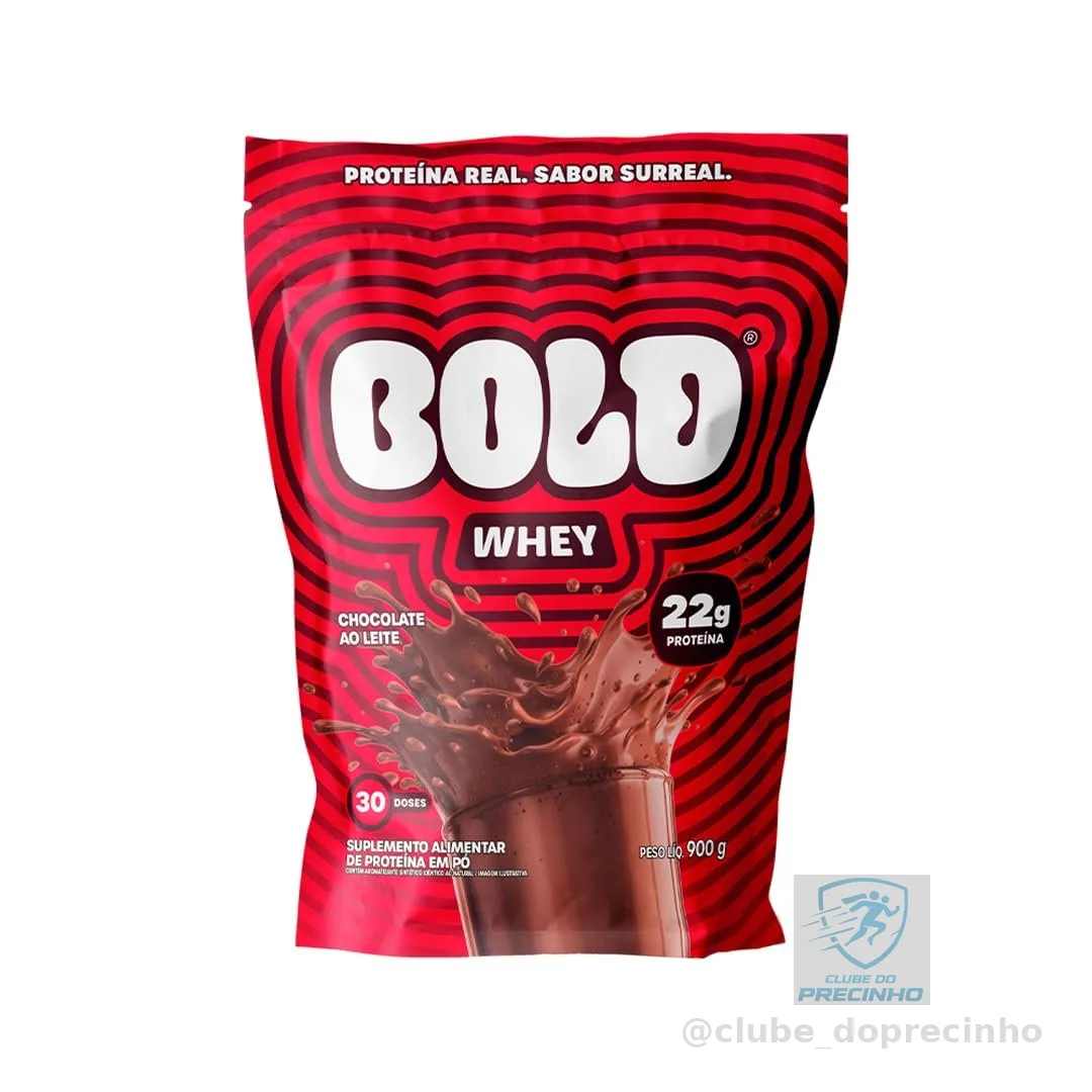 WHEY PROTEIN 3W - BOLD WHEY (900g) - Sabor: Chocolate ao Leite