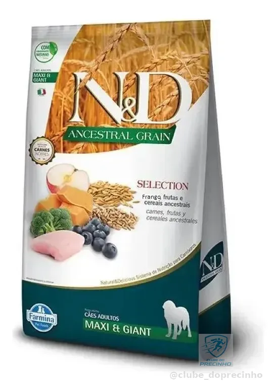 Ração Farmina Ancestral Grain Seca para Cão Adulto Raça Grande 15kg