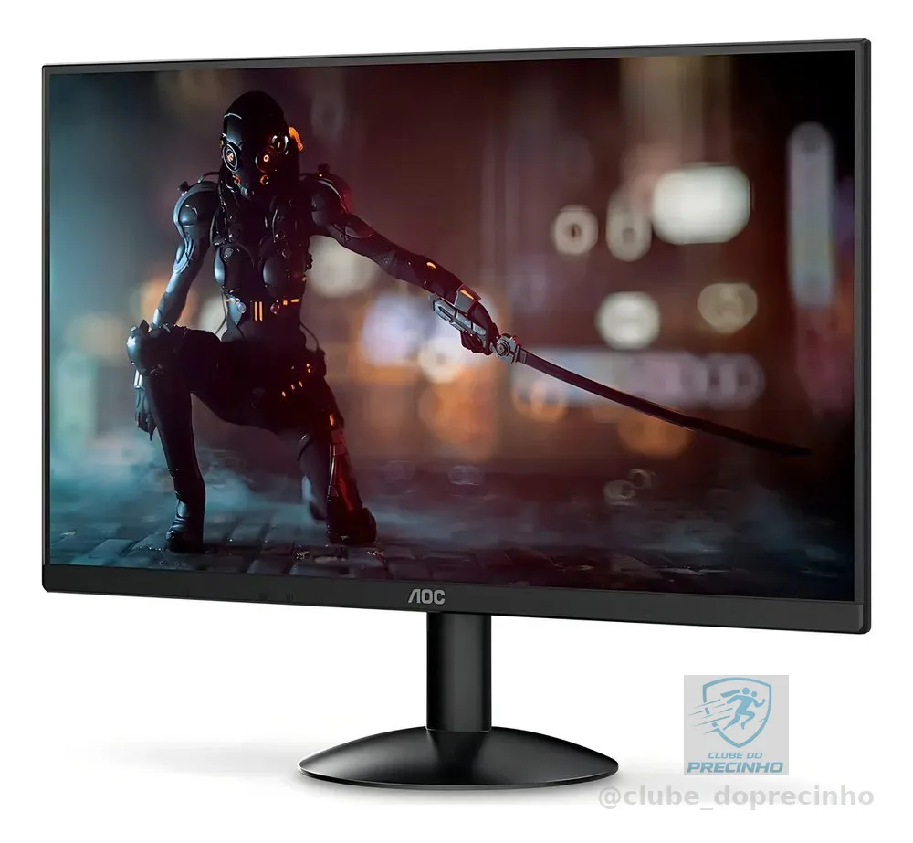 Monitor gamer Aoc Série B30 21.5'' Full Hd Gaming 120hz 1ms 22b30hm23 cor preto