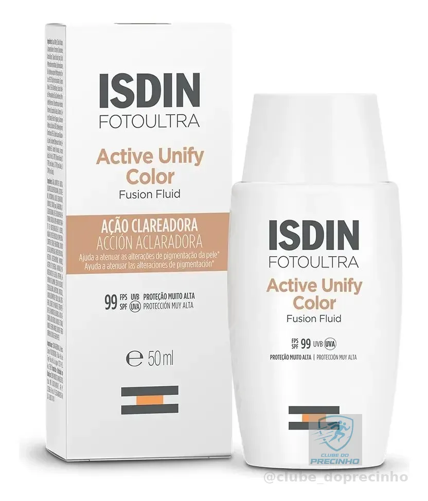 ISDIN Clareador Facial Foto Ultra Active Unify Color FPS 99 - 50ml