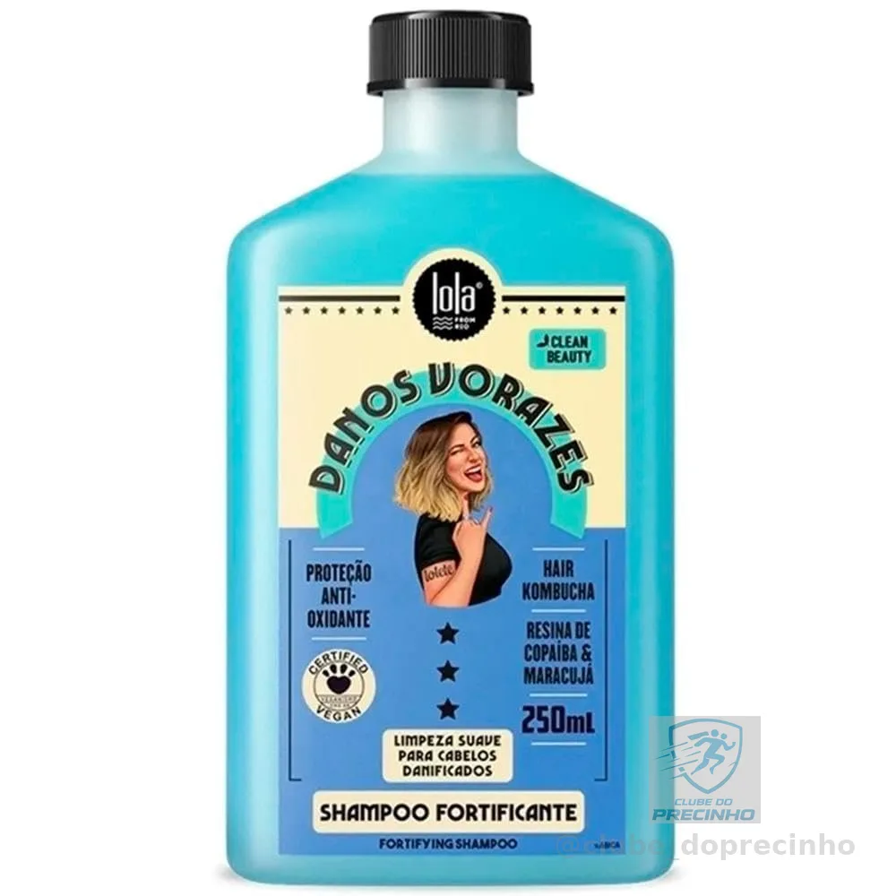 Danos Vorazes Shampoo 250ml, Lola Cosmetics