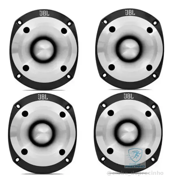 Kit 4 Super Tweeter Jbl Selenium St400 Trio 150w Rms 8 Ohms Branco