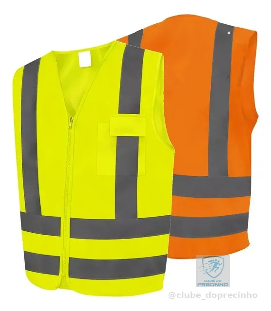 Colete Refletivo Reflexivo Fluorescente Epi Transito Oferta