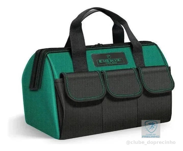 Bolsa De Ferramentas Forte Durável Lona Engrossa 14 Polegada Verde