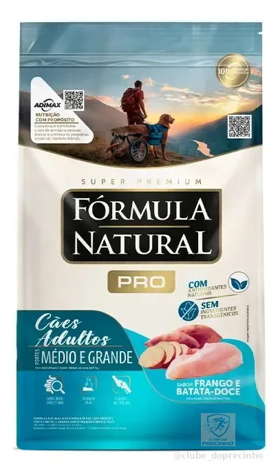 Fórmula Natural Pro Cão Adulto Médio e Grande Seca 15kg