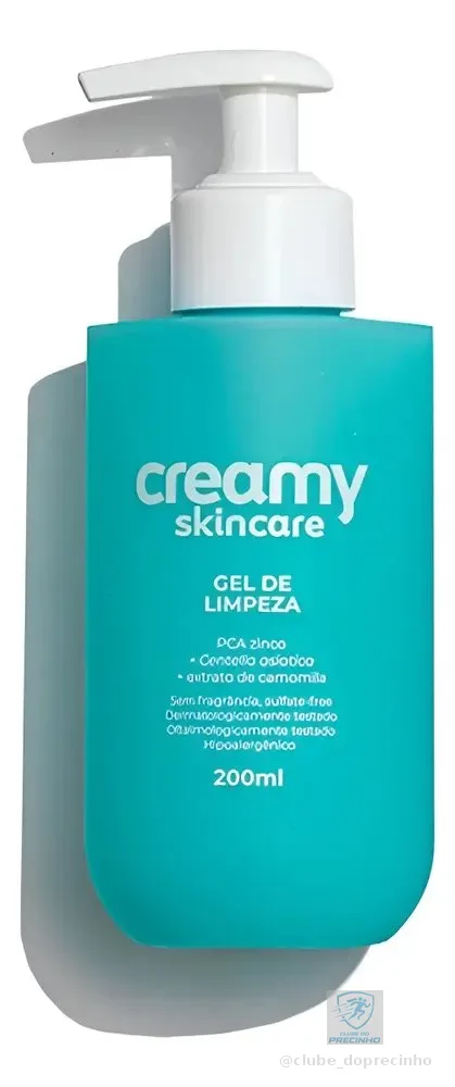 Gel De Limpeza Creamy Skincare Antioleosidade 200ml Dia/noite