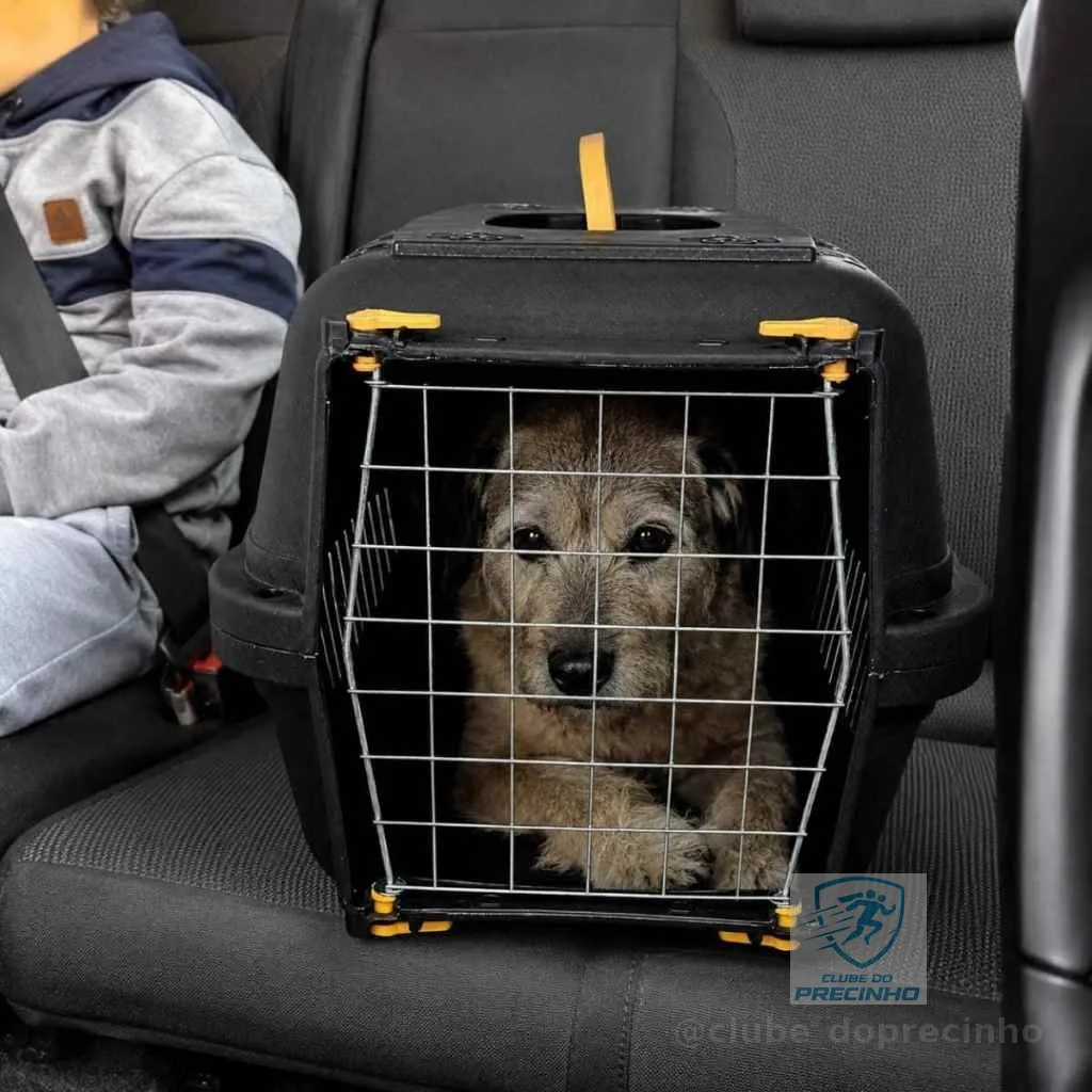 Caixa Transporte Cachorros Cães Gatos Coelhos Pets N1 N2 N3 Pequeno Grande