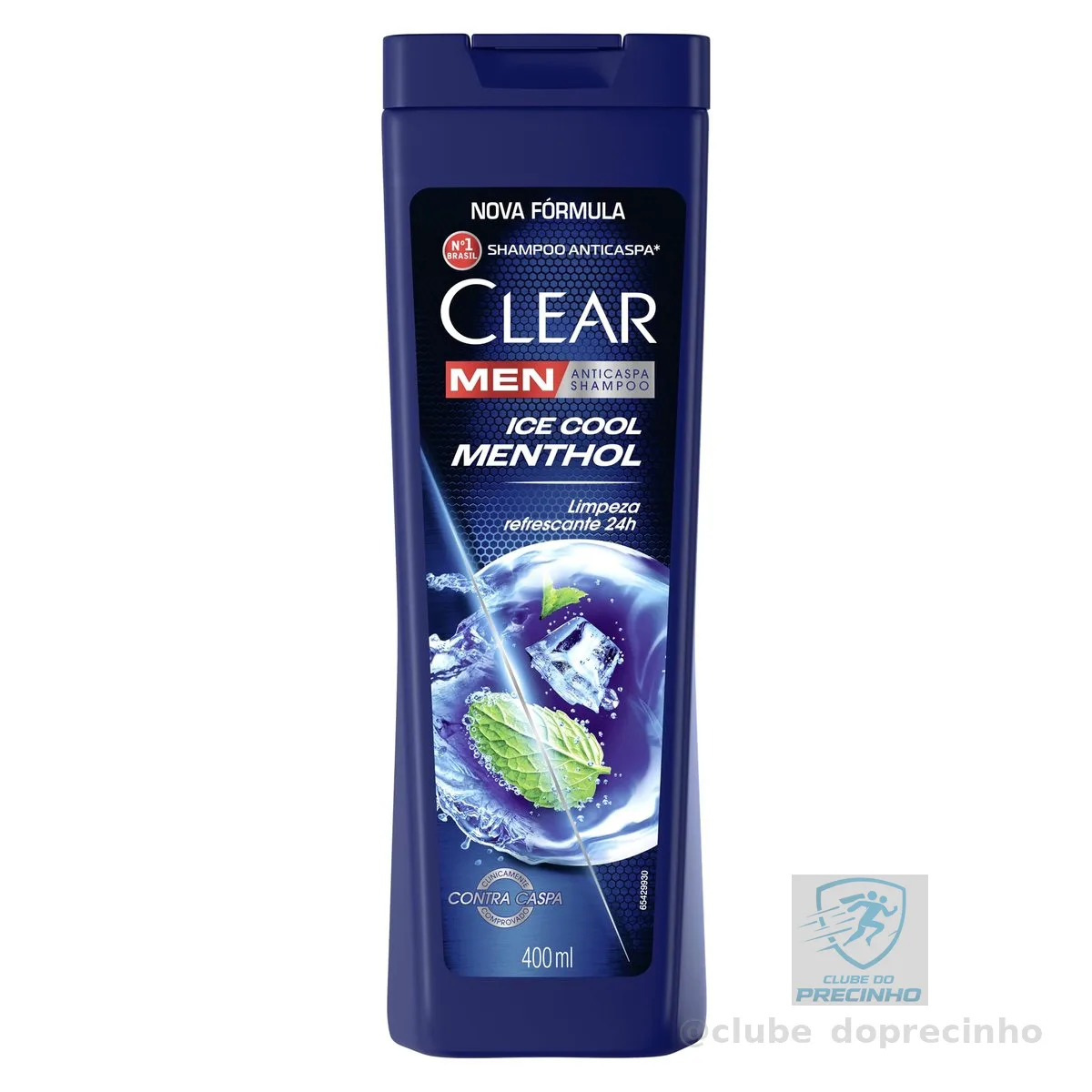 Clear Shampoo Men Anticaspa Ice Cool Menthol 400Ml