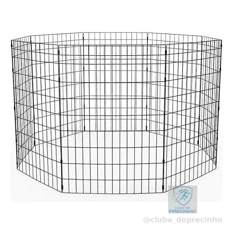 Cercado para cachorro 80 cm de altura de medio porte Cercadinho Pet Móvel