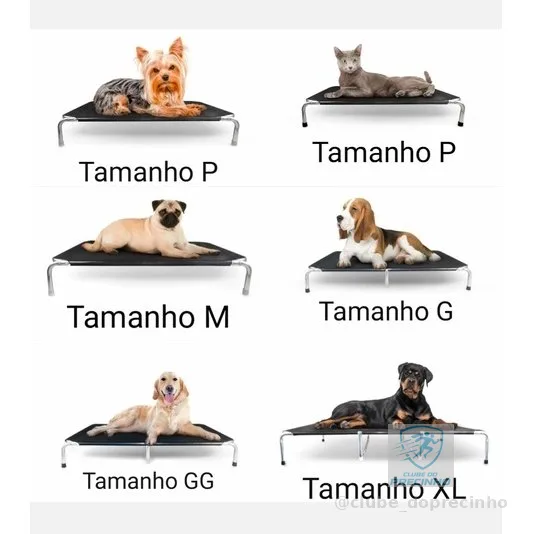 Cama para Cachorro, Cama Suspensa Dogets, Gato, Pet, Cão.