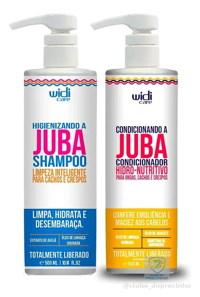 Shampoo E Condicionador 500ml - Widi Care