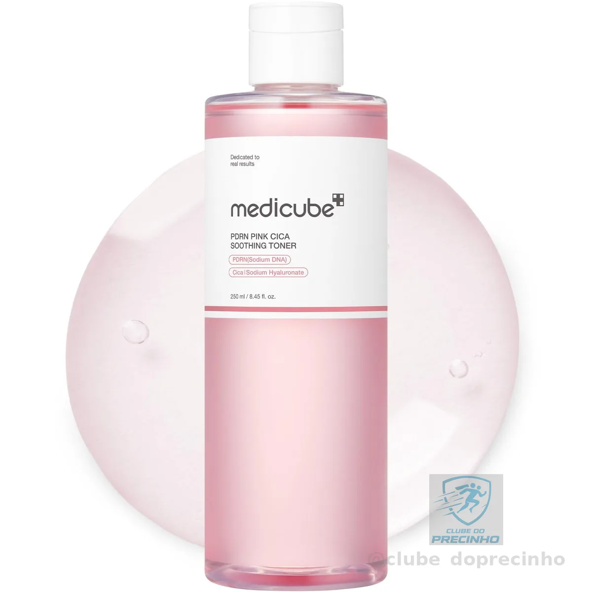 PDRN PINK CICA SOOTHING TONER 250ML MEDICUBE