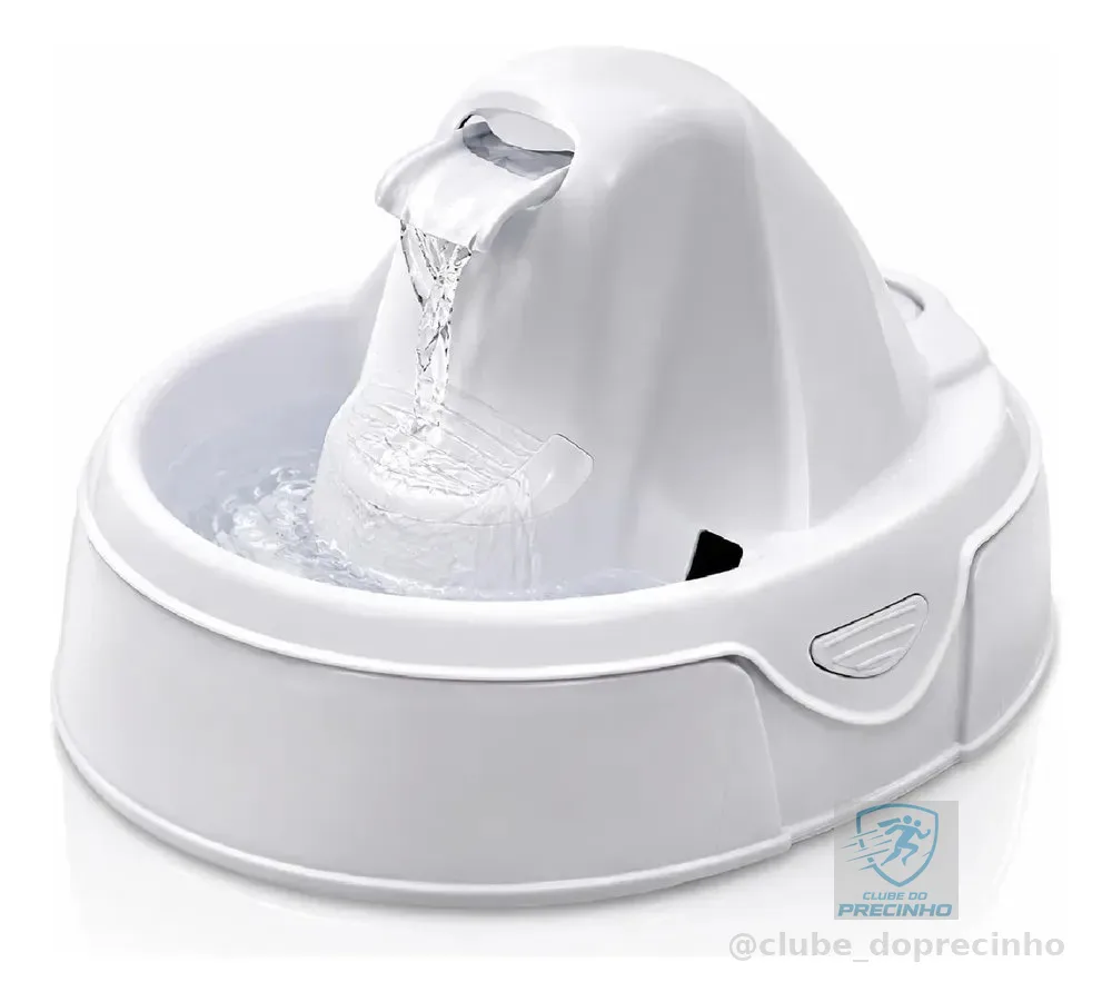 Bebedouro Fonte Aqua Flow 3,5 L De Agua + 5 Filtro Extra Branco