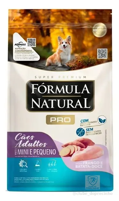 Ração Fórmula Natural Pró Cães Adultos Mini Peq Frango 2,5kg