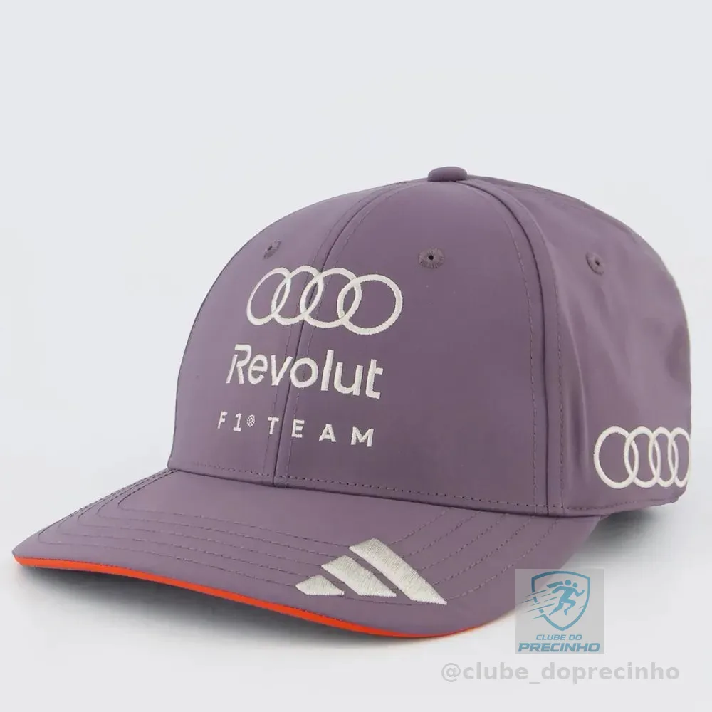 Boné adidas Audi F1 Team Bb Cinza Cinza Único -