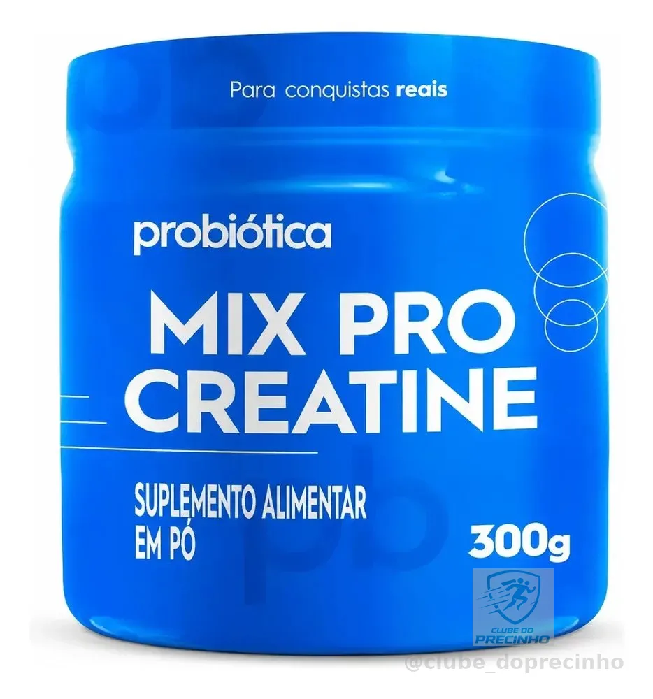 Suplemento Alimentar Em Pó Probiótica Mix Pro Creatine 300g