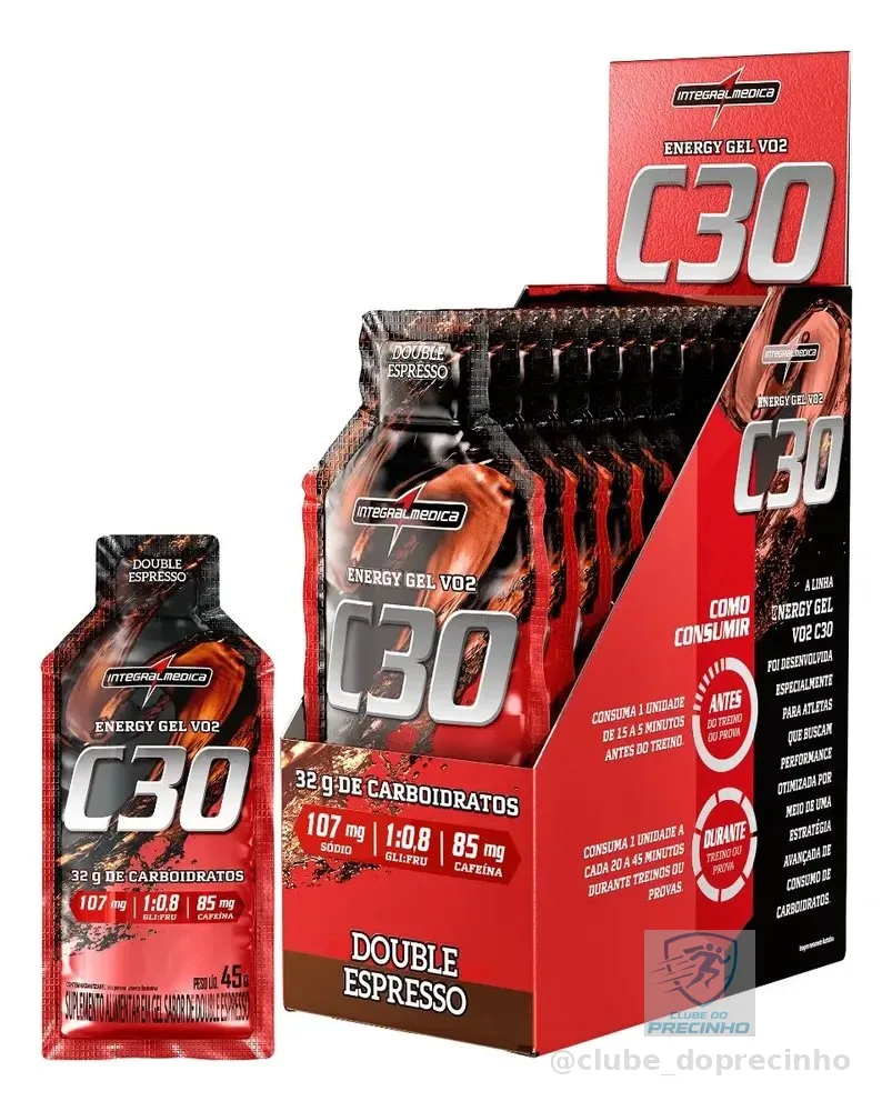 VO2 Energy Gel Double Espresso Integralmédica
