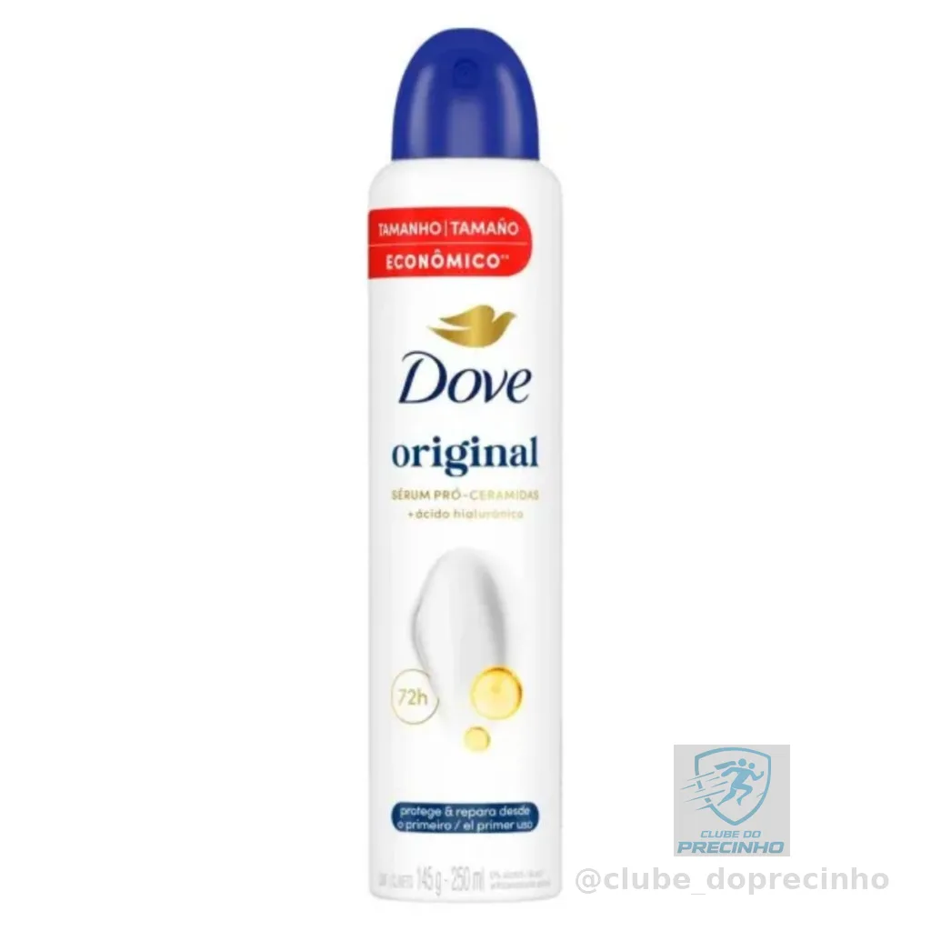 Desod Dove Original Antitranspirante 250ml