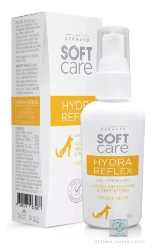 Protetor Solar Cão E Gato Hydra Reflex 50g Soft Care