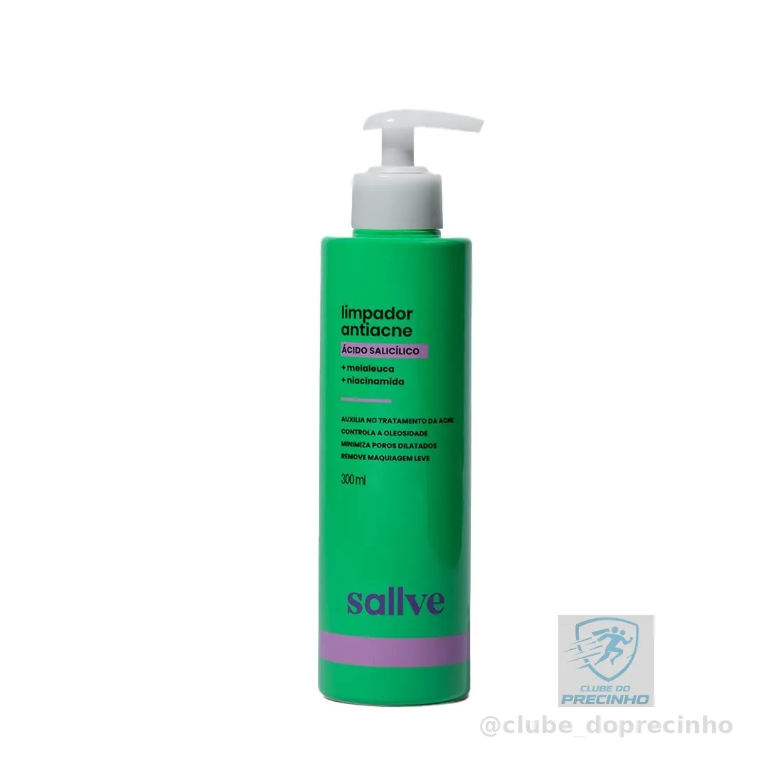 Limpador Facial Antiacne Sallve 300ml
