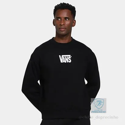 Moletom Vans Stretch Logo Masculino