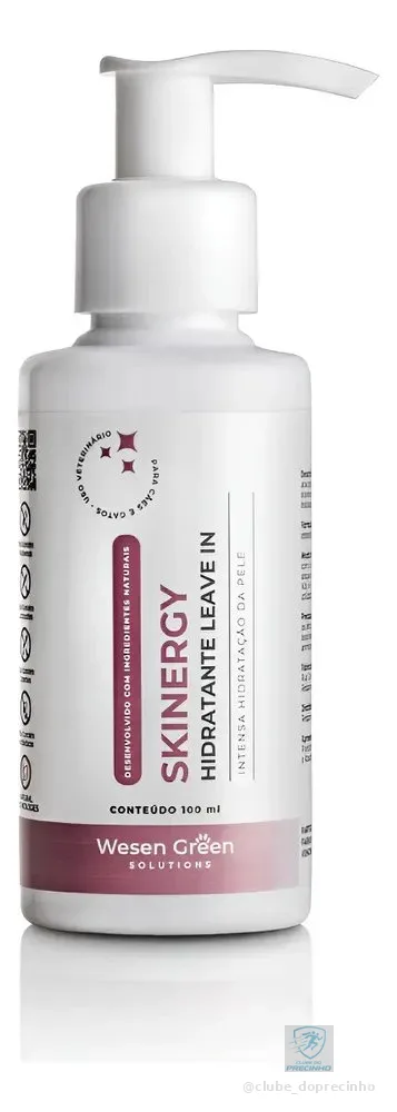 Skinergy Hidratante Wesen Green 100ml P Pets Pele Sensível