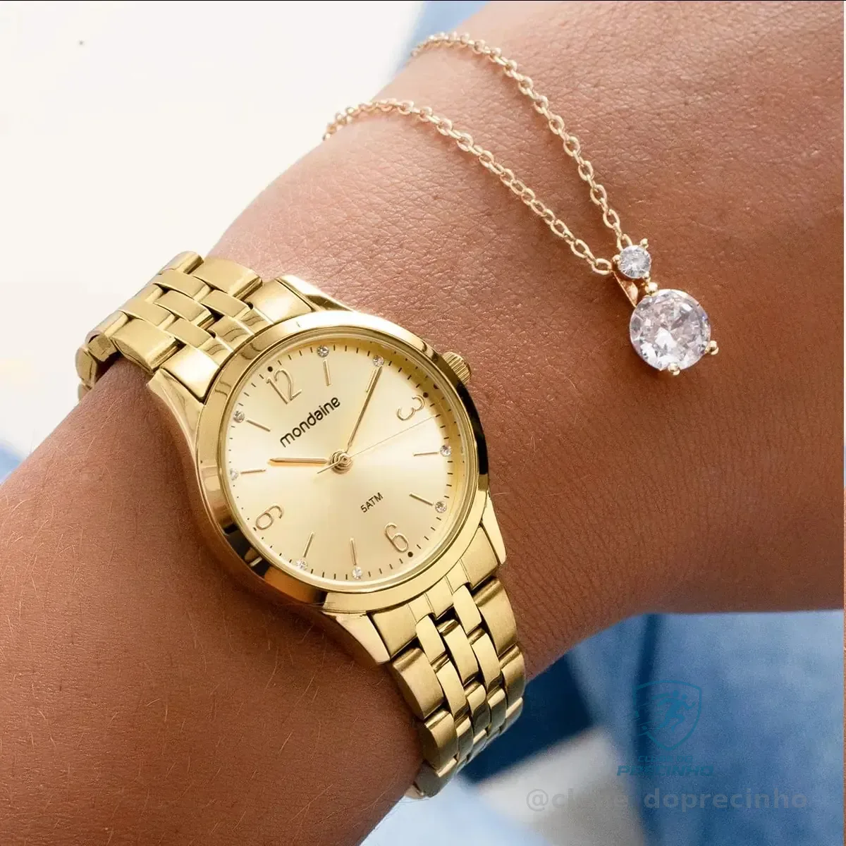TODA MULHER ADORA, kitzinho relógio + colar ❤️