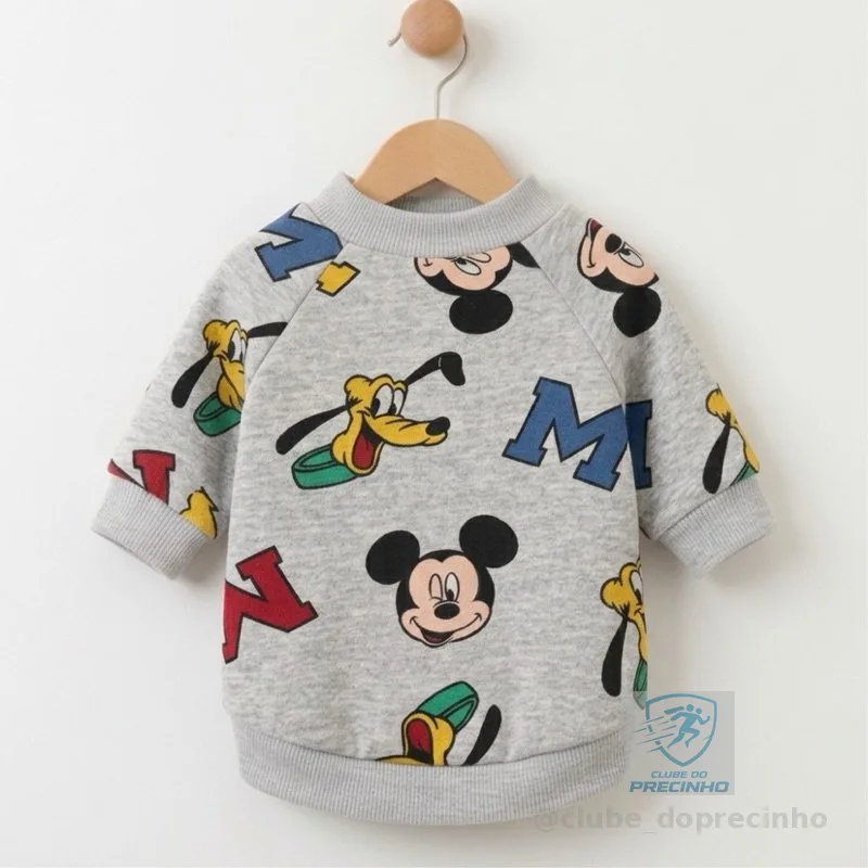 Casaco para Pet Pequeno em Moletinho - Roupa de Frio para Cães e Gatos - Ideal para Dias Frescos