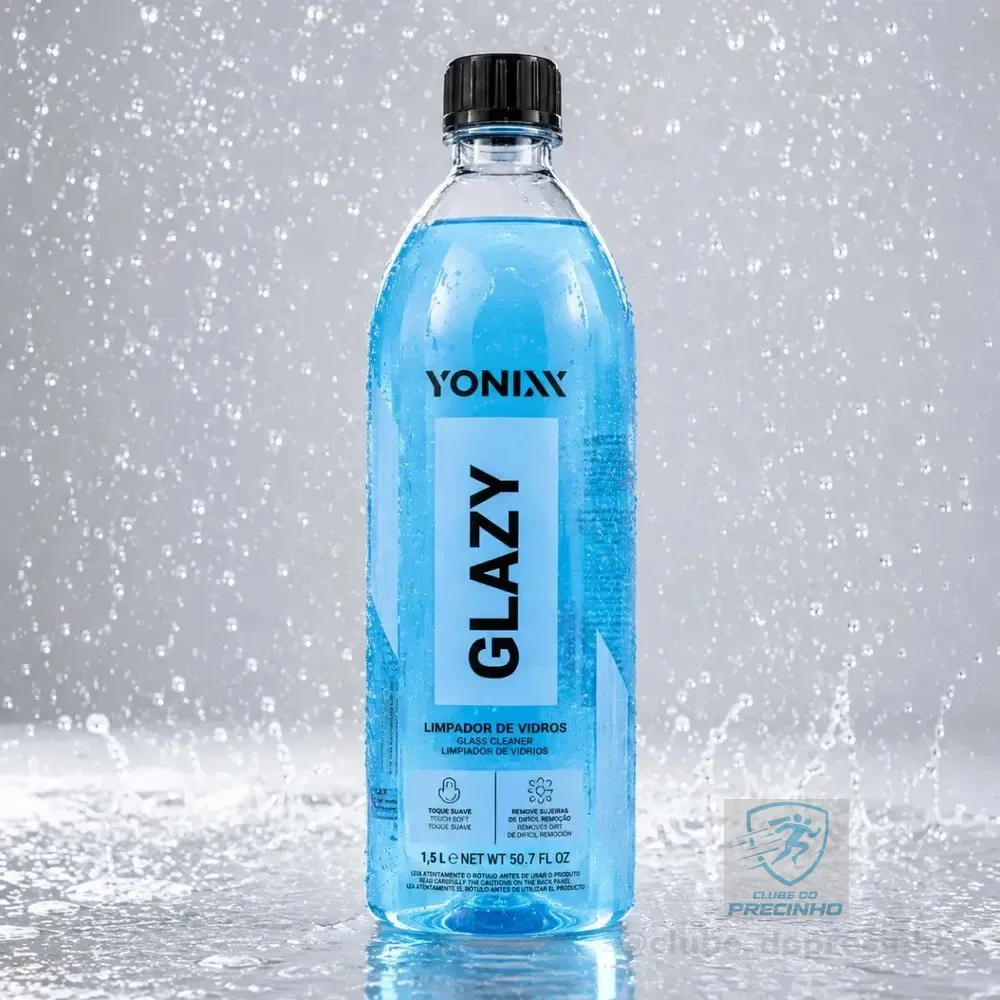Limpa Vidros 4 Em 1 Redutor Atrito Risco Glazy 1,5l Vonixx