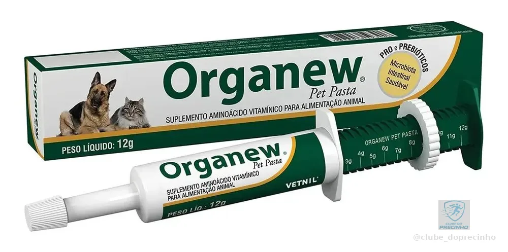 Suplemento Organew Pet Pasta 12 G
