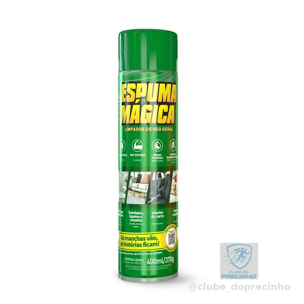 Espuma Mágica Aerossol 400ml / 370g