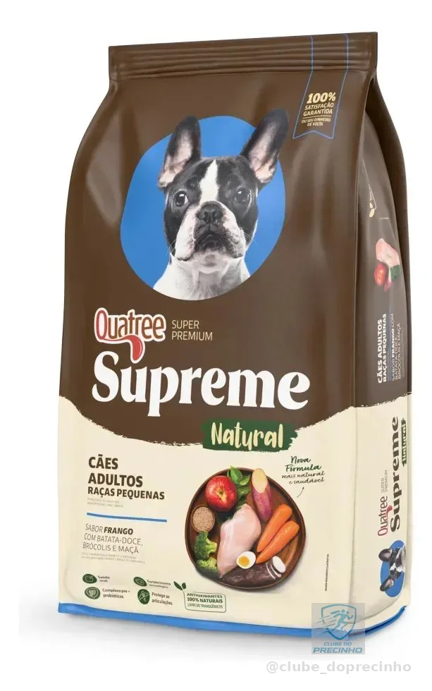 Granvita Quatree Super Premium Supreme Cão Adulto Raças Pequenas Seca