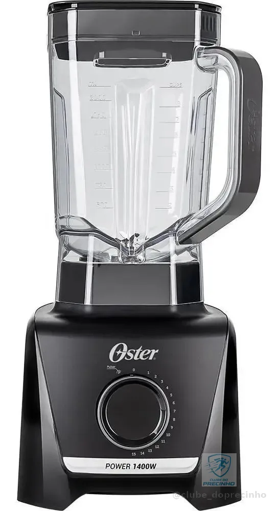 Liquidificador Oster OLIQ610 1400w Full 3,2L Cor Preto